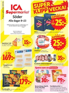 ICA Supermarket - Malmö - Förhandsvisning av reklamblad från butik ICA Supermarket aktuell från 09.02.2026