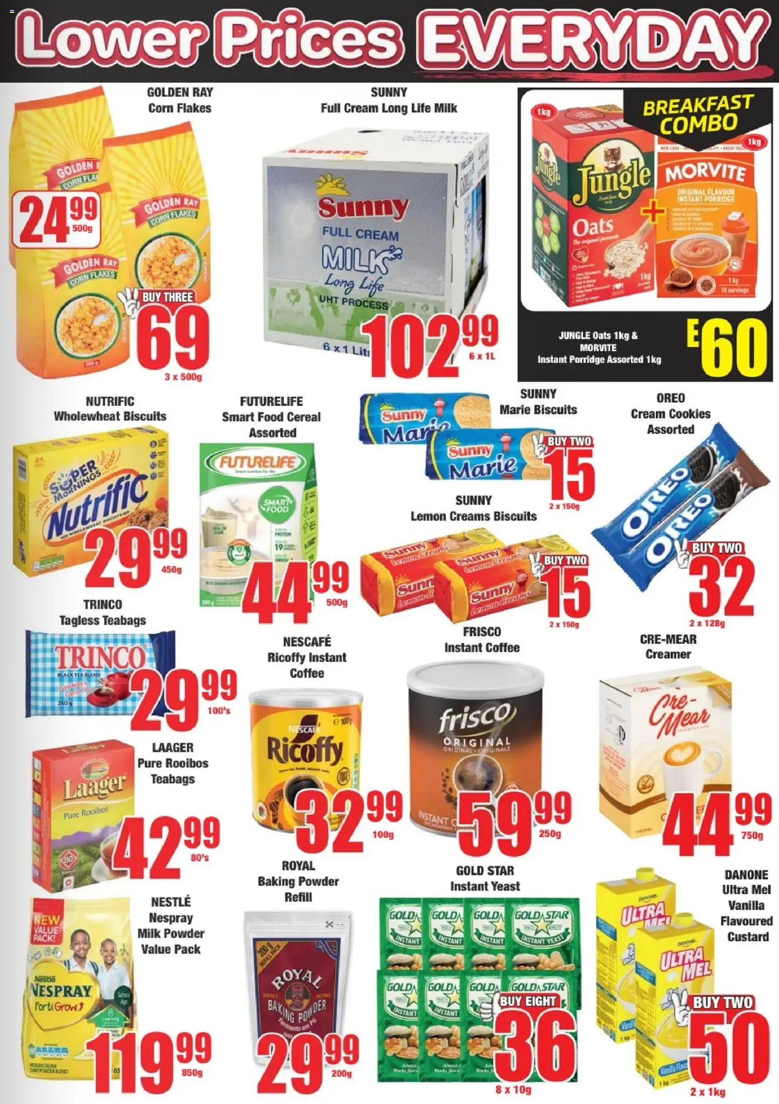 New Boxer catalogue – valid from 07.04.2026 | Page: 5 | Products: Oats, Flakes, Baking powder, Estuche organizador de viaje