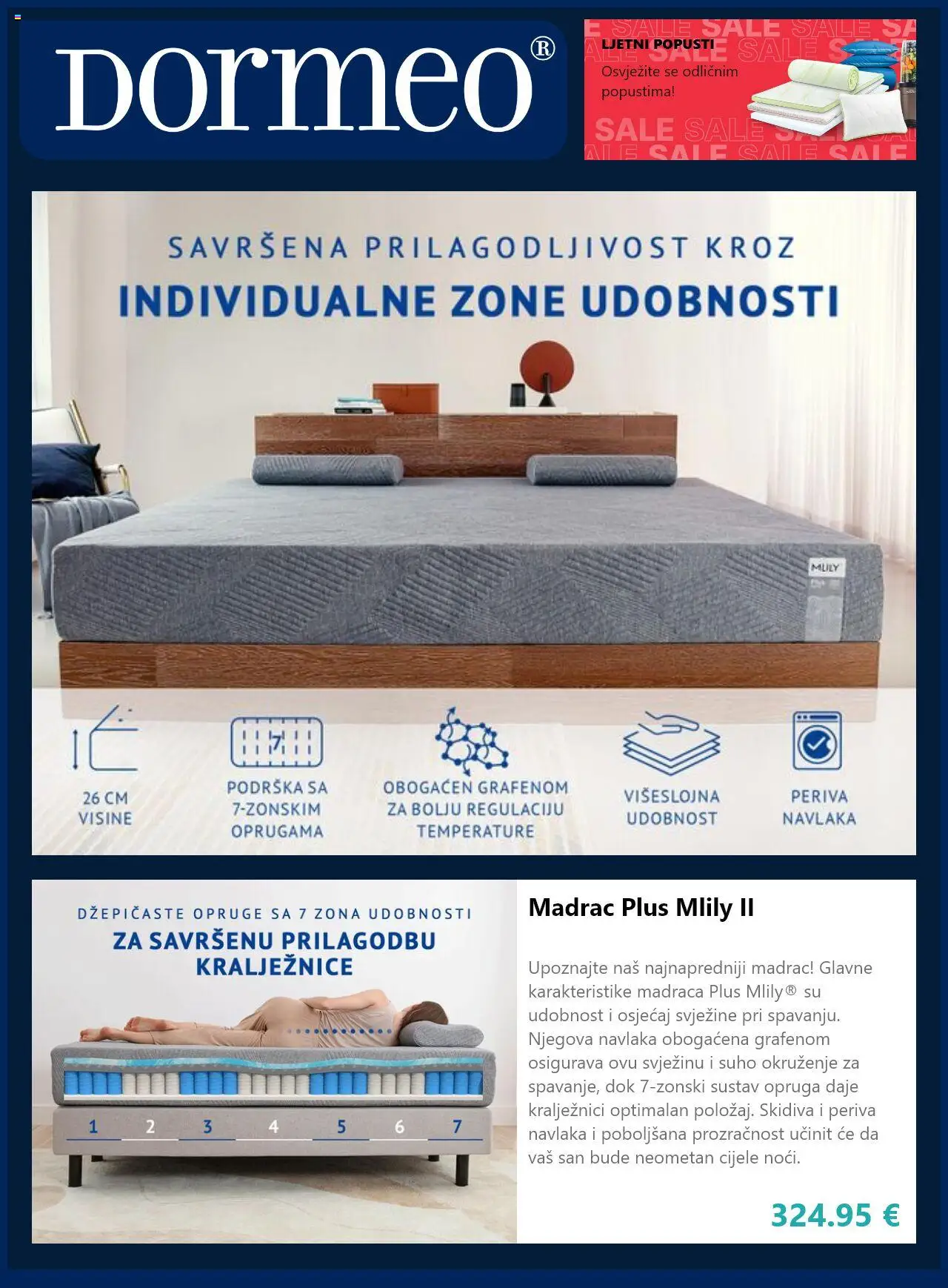 Dormeo Home katalog | vrijedi od 23.07.2025 | Stranica: 3 | Proizvodi: Madrac