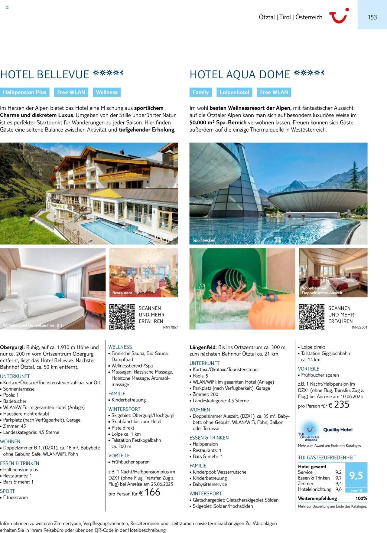 Aida - Urlaub mit eigener Anreise 2025/26 – gültig ab 01.11.2024 | Seite: 153 | Produkte: Bett, Babybett, Föhn
