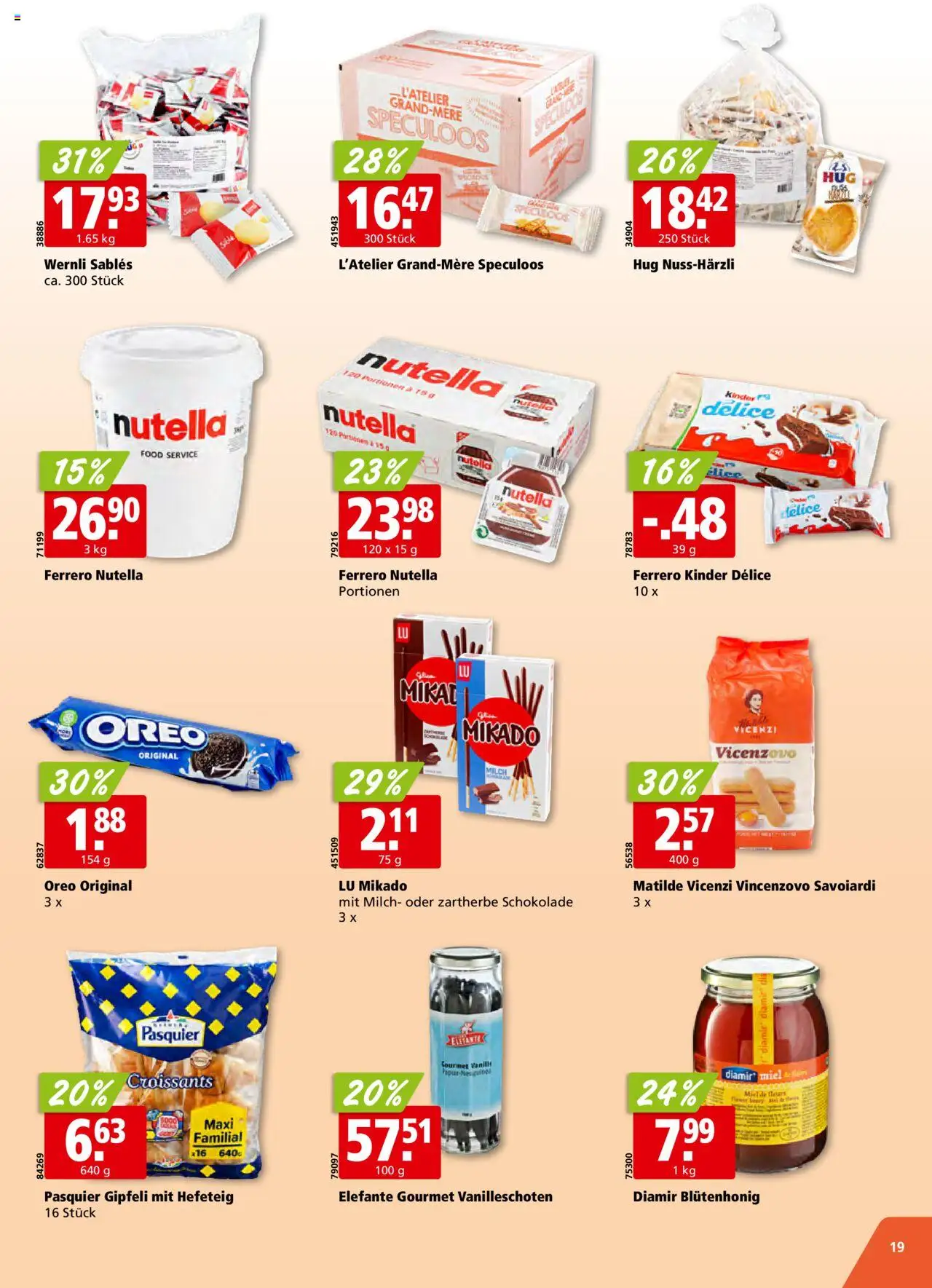 Aligro Aktionen – gültig ab 20.10.2025 | Seite: 19 | Produkte: Spabad, Gipfeli, Milch, Schokolade