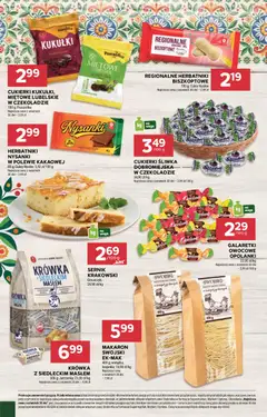 Pogląd oferty "Stokrotka gazetka" - ważna od 26.03.2026 | Strona: 28 | Produkty: Galaretki, Krowka, Herbatniki, Cukierki
