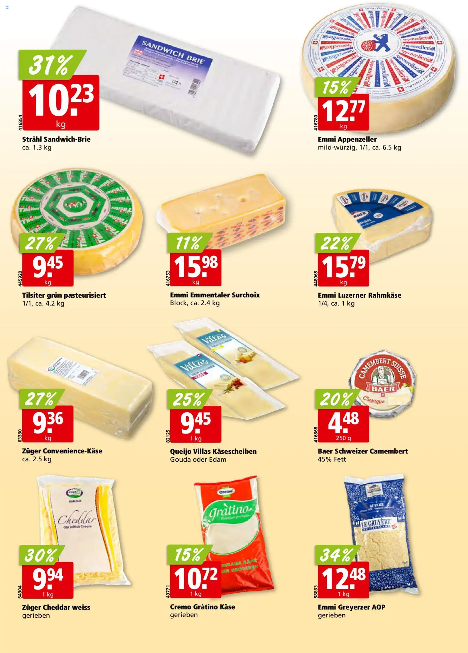 Aligro aktionen – gültig ab 30.03.2026 | Seite: 16 | Produkte: Gouda, Käse, Creme