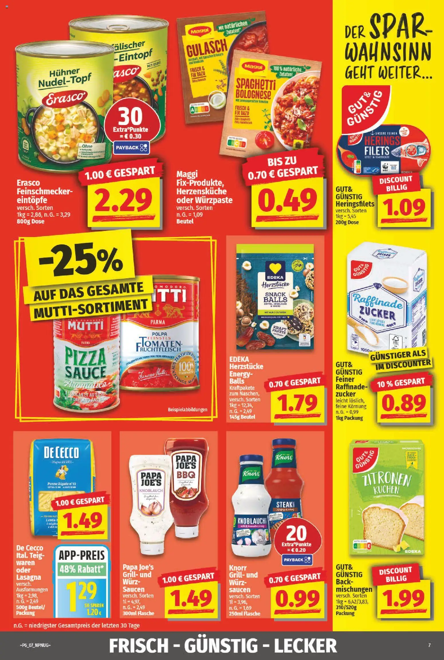 NP Discount Prospekt 	 – gültig ab 02.02.2026 | Seite: 7 | Produkte: Maggi, Knorr, Gulasch, Pizza