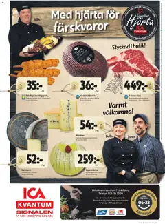 ICA Kvantum - Linköping - Förhandsvisning av reklamblad från butik ICA Kvantum aktuell från 09.03.2026 | Sida: 8 | Produkter: Skinka, Papper, Telefon, Spel