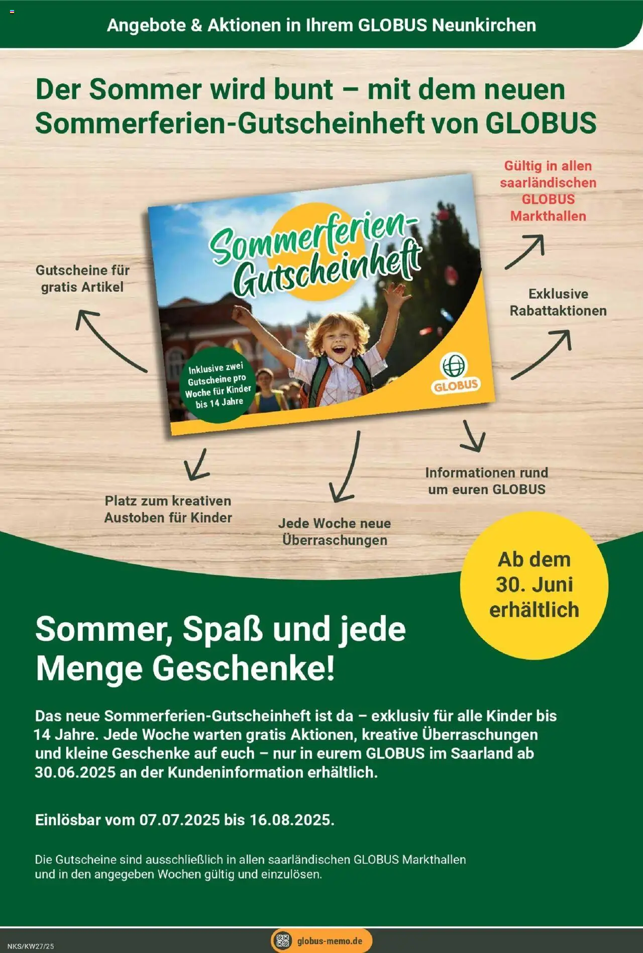 Globus prospekt Neunkirchen	 - gültig ab dem 29.06.2025 | Seite: 15