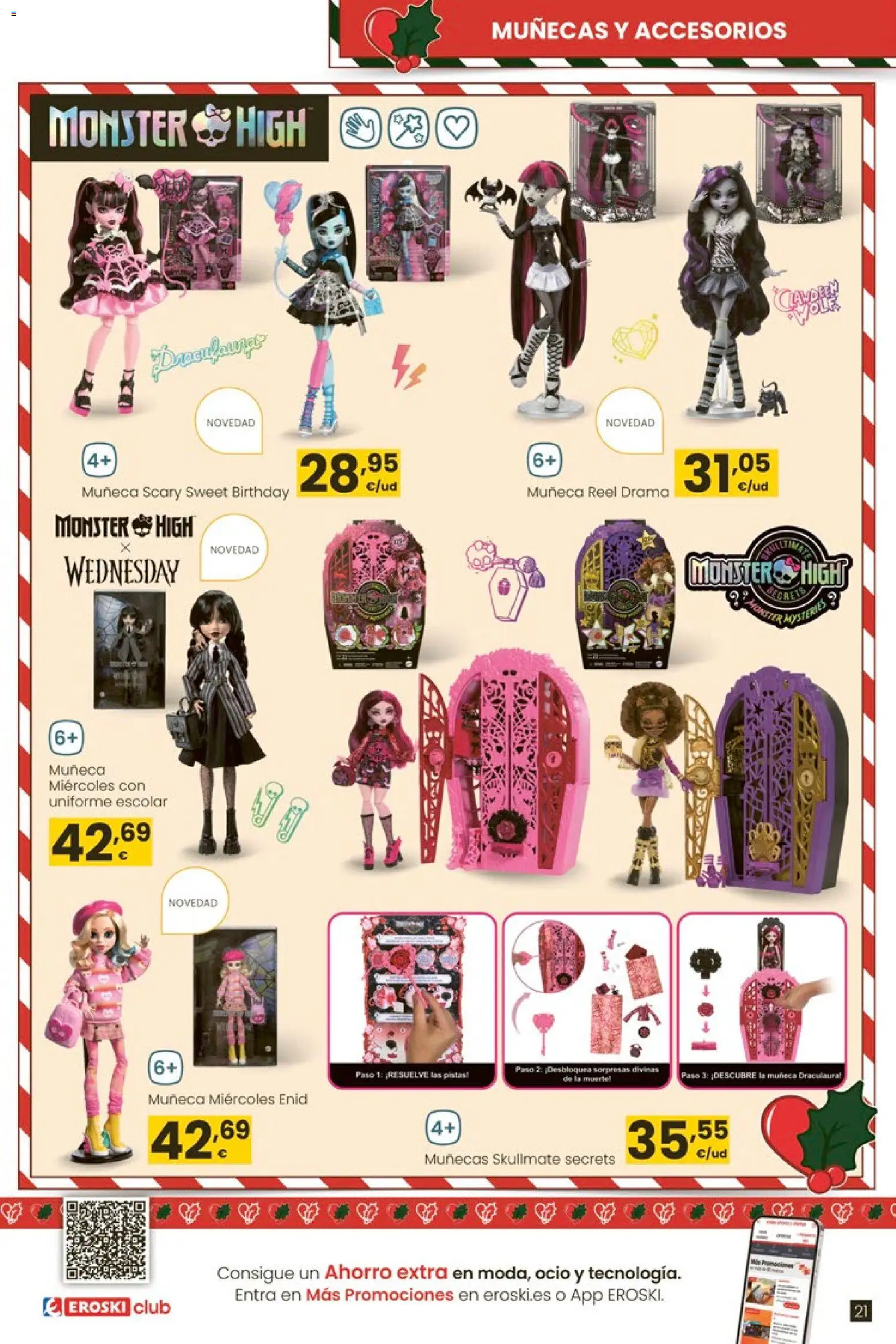 Eroski - Juguetes │ válido desde el 06.11.2025 | Página: 21 | Productos: Muñeca