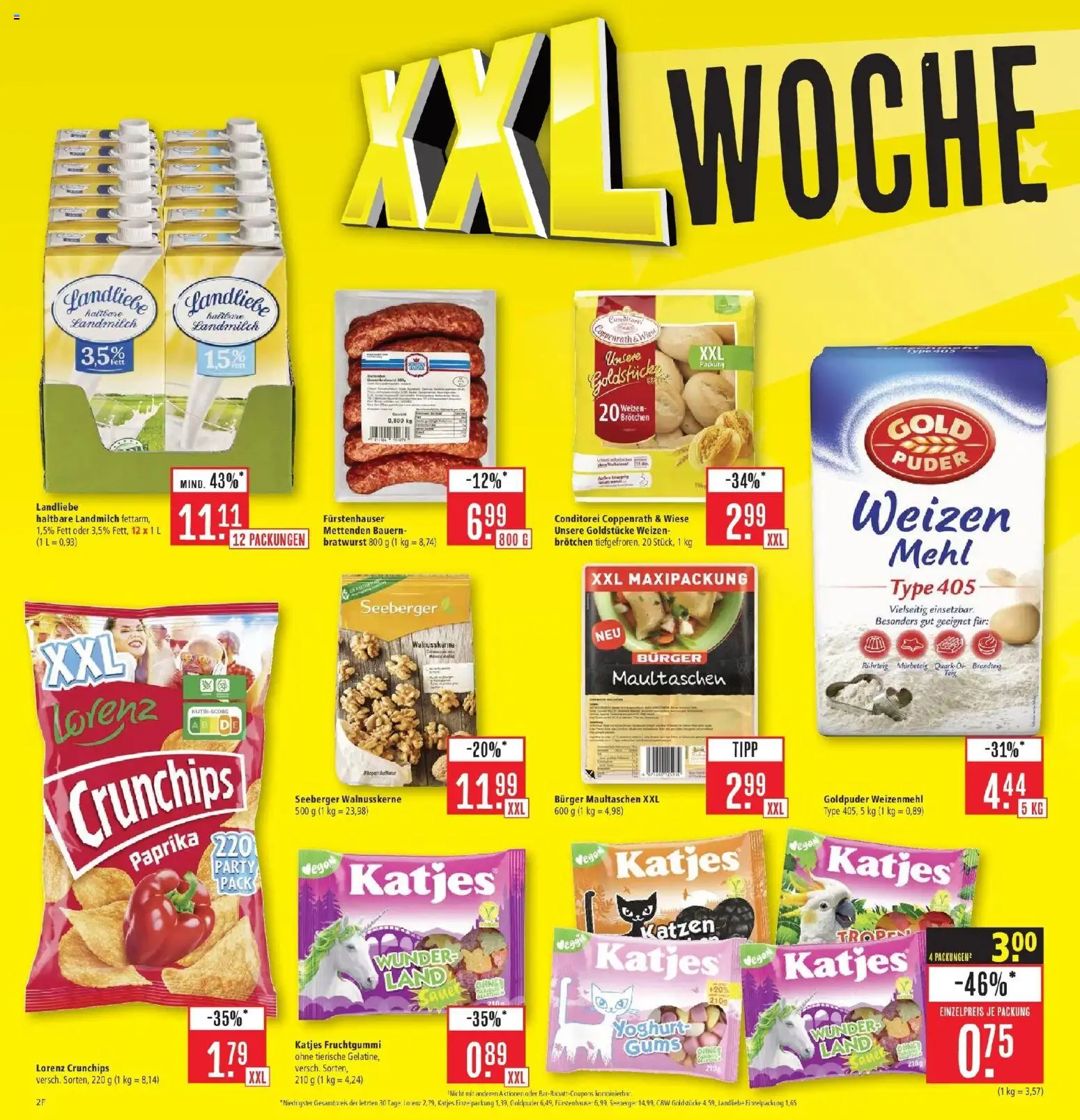 Marktkauf - Marktkauf: Wochenangebote – gültig ab 11.01.2026 | Seite: 2 | Produkte: Bratwurst, Weizenmehl, Paprika, Maultaschen