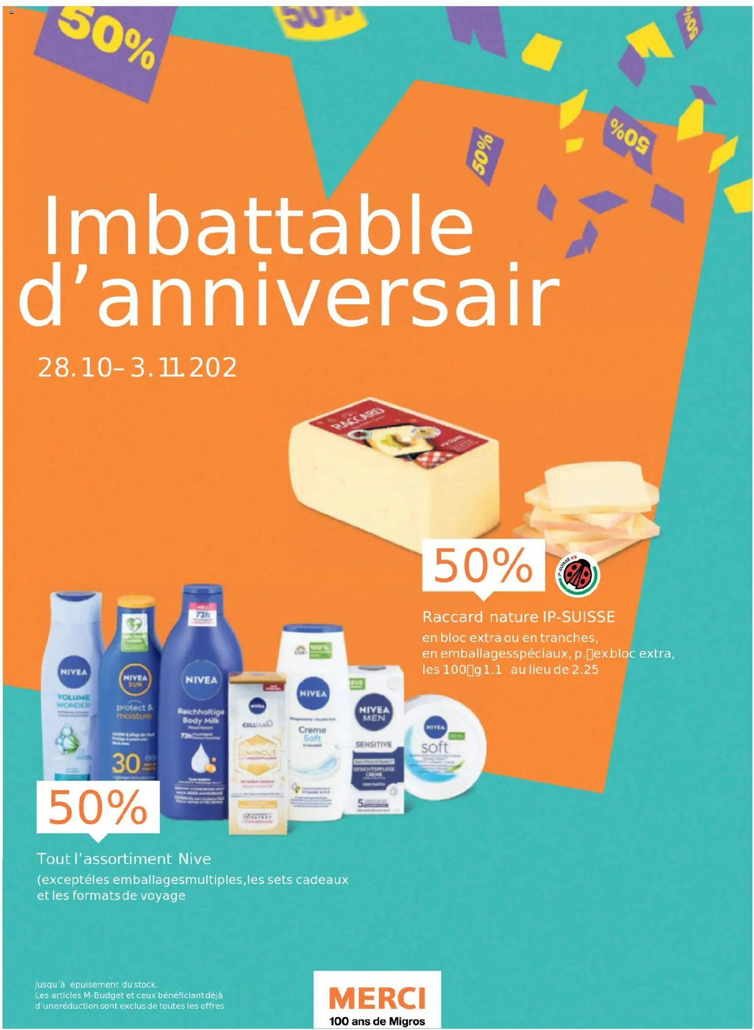 Migros Magazin FR – gültig ab 27.10.2025 | Seite: 10 | Produkte: Serum, Body Lotion, Body Milk, Creme