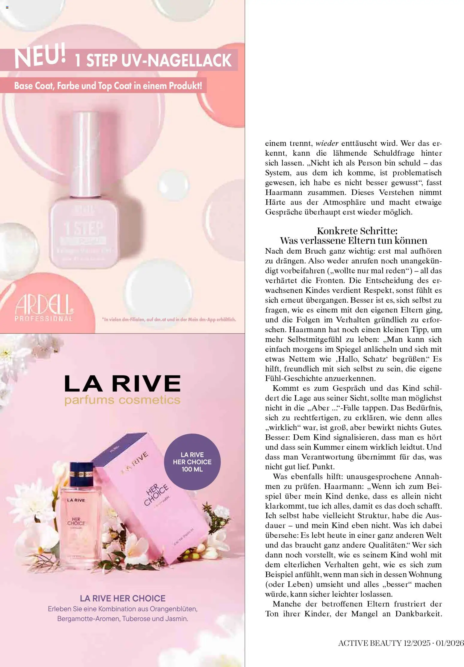 dm drogerie markt Active Beauty Magazin 12/2025, 01/2026 gültig ab 01.12.2025 | Seite: 30