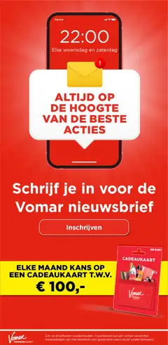 Vomar - Folder - Voorbeeld van een folder van Vomar, geldig van 28.12.2025 | Pagina: 40 | Producten: Kan