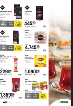 18.03.2026 tarihinden itibaren geçerli olan Metro kataloğu önizlemesi | Sayfa: 29 | Ürünler: Bardak poşet çay, Meyve, Zselatin, Kuşburnu