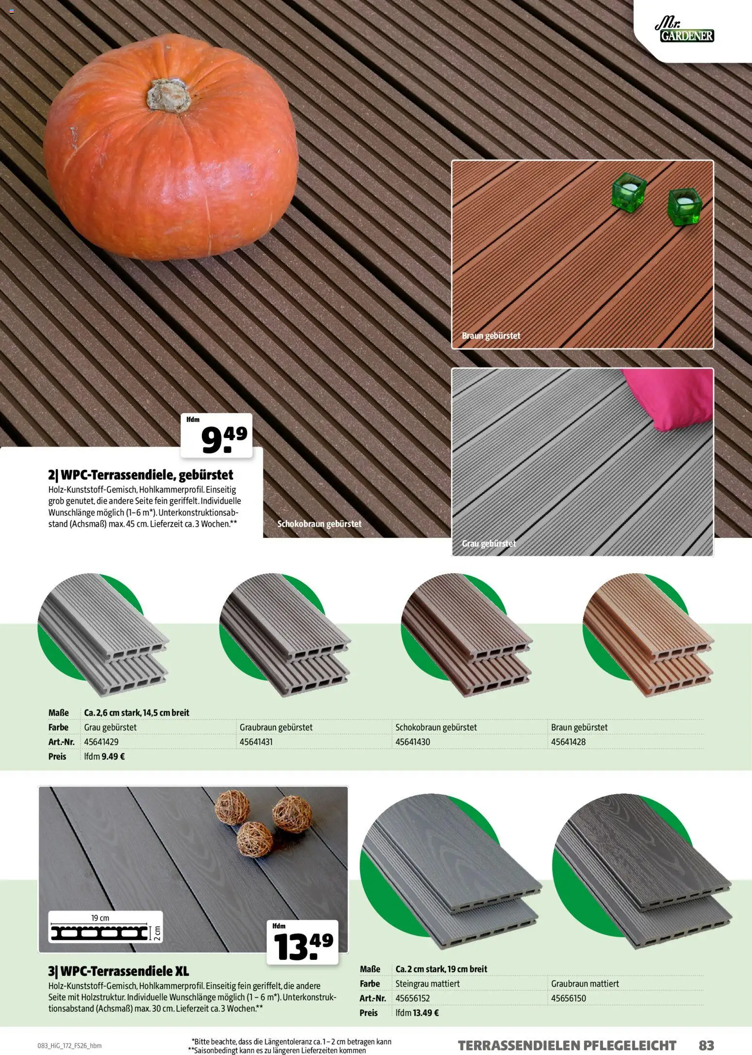 Hagebau Gartengestaltungsortiment – gültig ab 02.03.2026 | Seite: 83