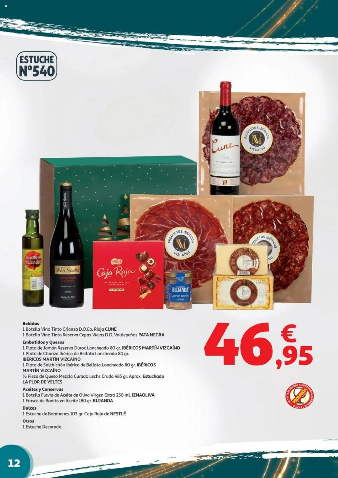 Alcampo - Valencia y Castellón │ válido desde el 06.11.2025 | Página: 12 | Productos: Queso, Jamón, Vino, Loncheado
