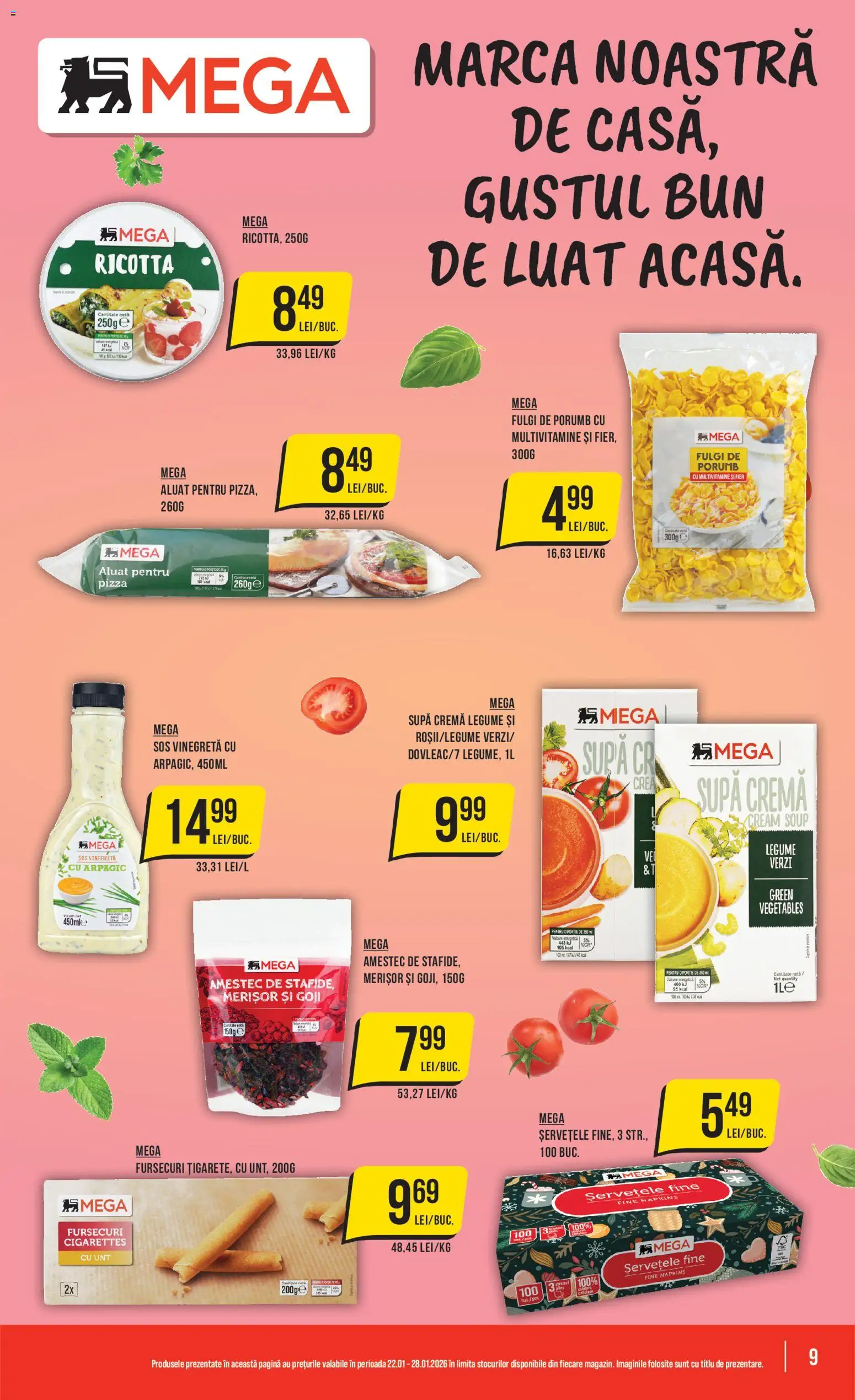 Noul catalog Mega Image – valabil de la 22.01.2026 | Pagină: 9