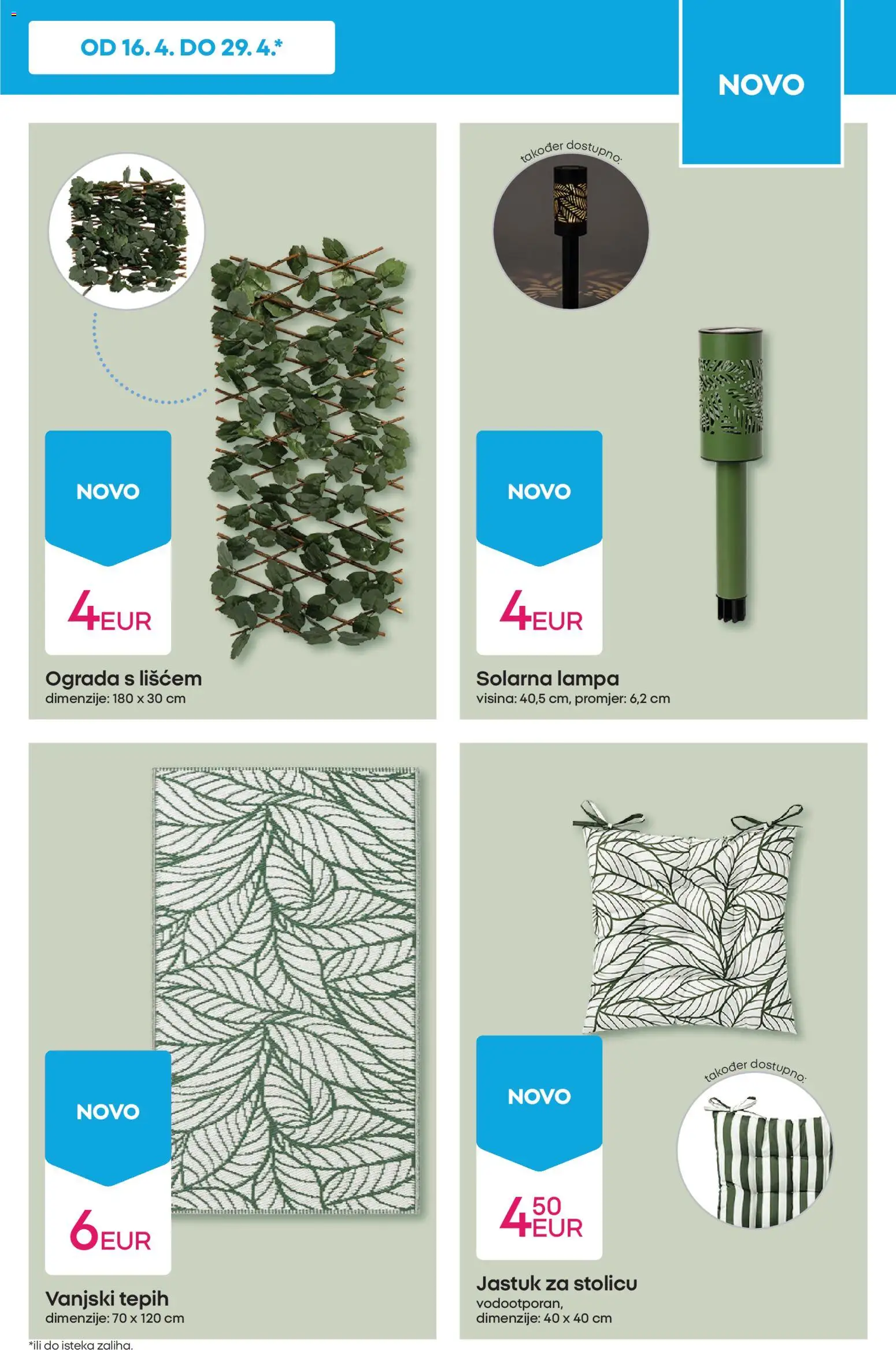 Pepco katalog | vrijedi od 16.04.2026 | Stranica: 13 | Proizvodi: Jastuk, Tepih