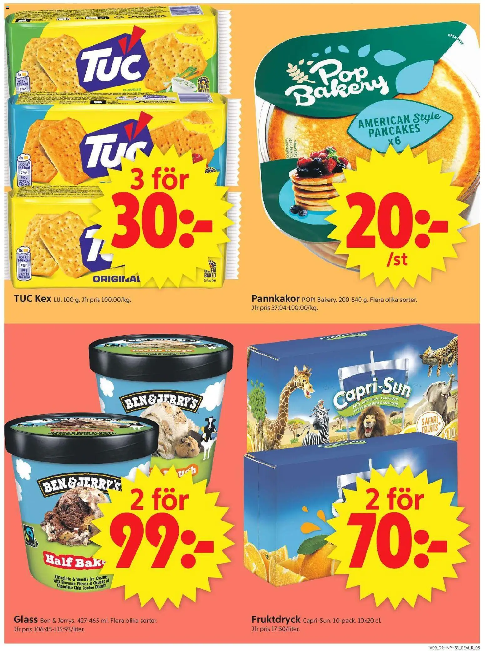 ICA Supermarket reklamblad aktuell från 23.02.2026 | Sida: 5 | Produkter: Glass