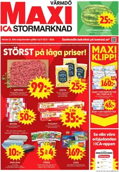 ICA Maxi - Värmdö - Förhandsvisning av reklamblad från butik ICA Maxi aktuell från 16.03.2026