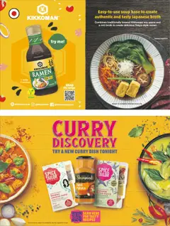 Preview of Waitrose - Offers valid from 09.10.2025 | Page: 42 | Products: Soy sauce, Sauce, Soup, Coconut
