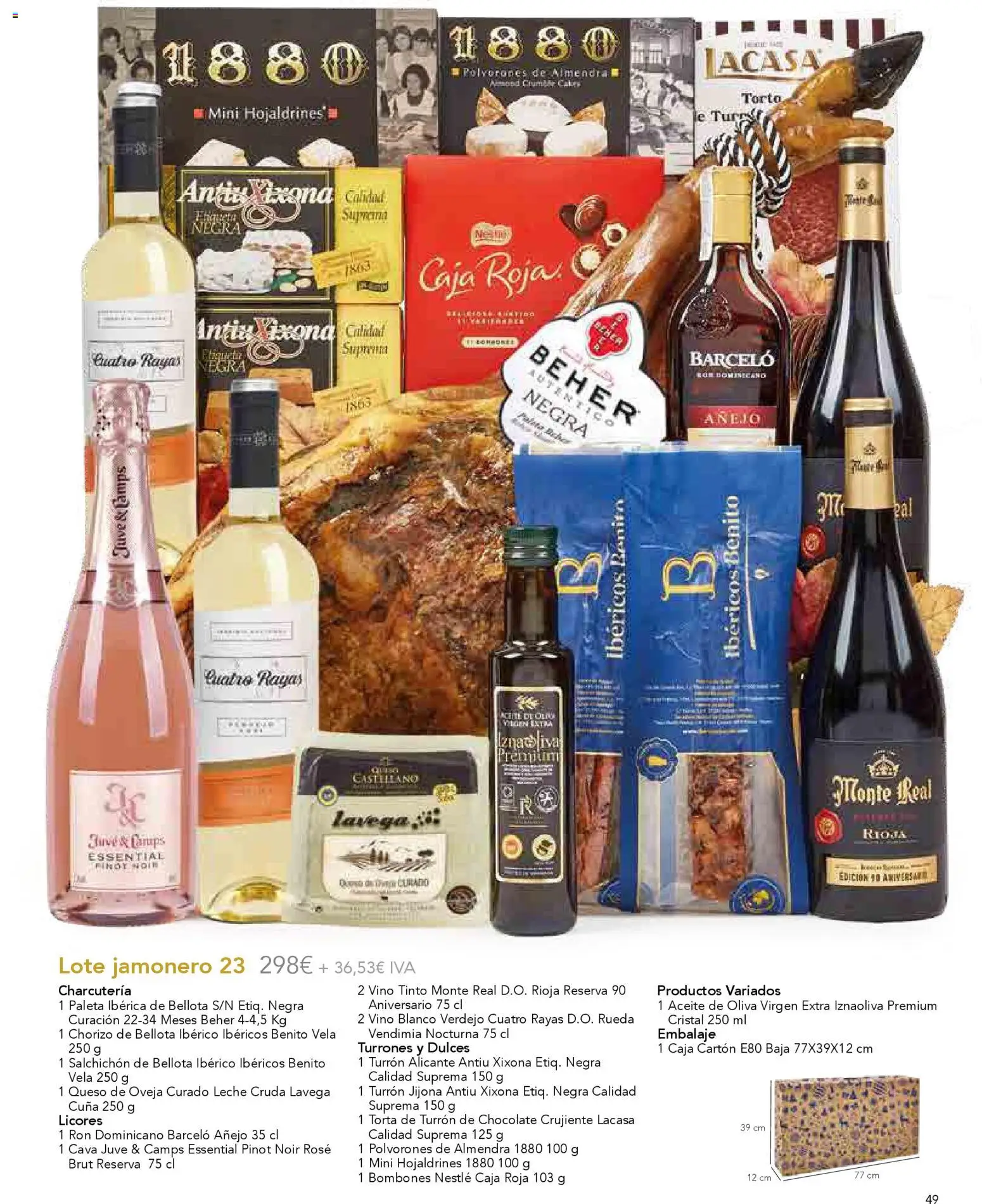 Lupa Supermercados Regalar en Navidad │ válido desde el 03.11.2025 | Página: 51 | Productos: Ron, Leche, Vela, Cuna