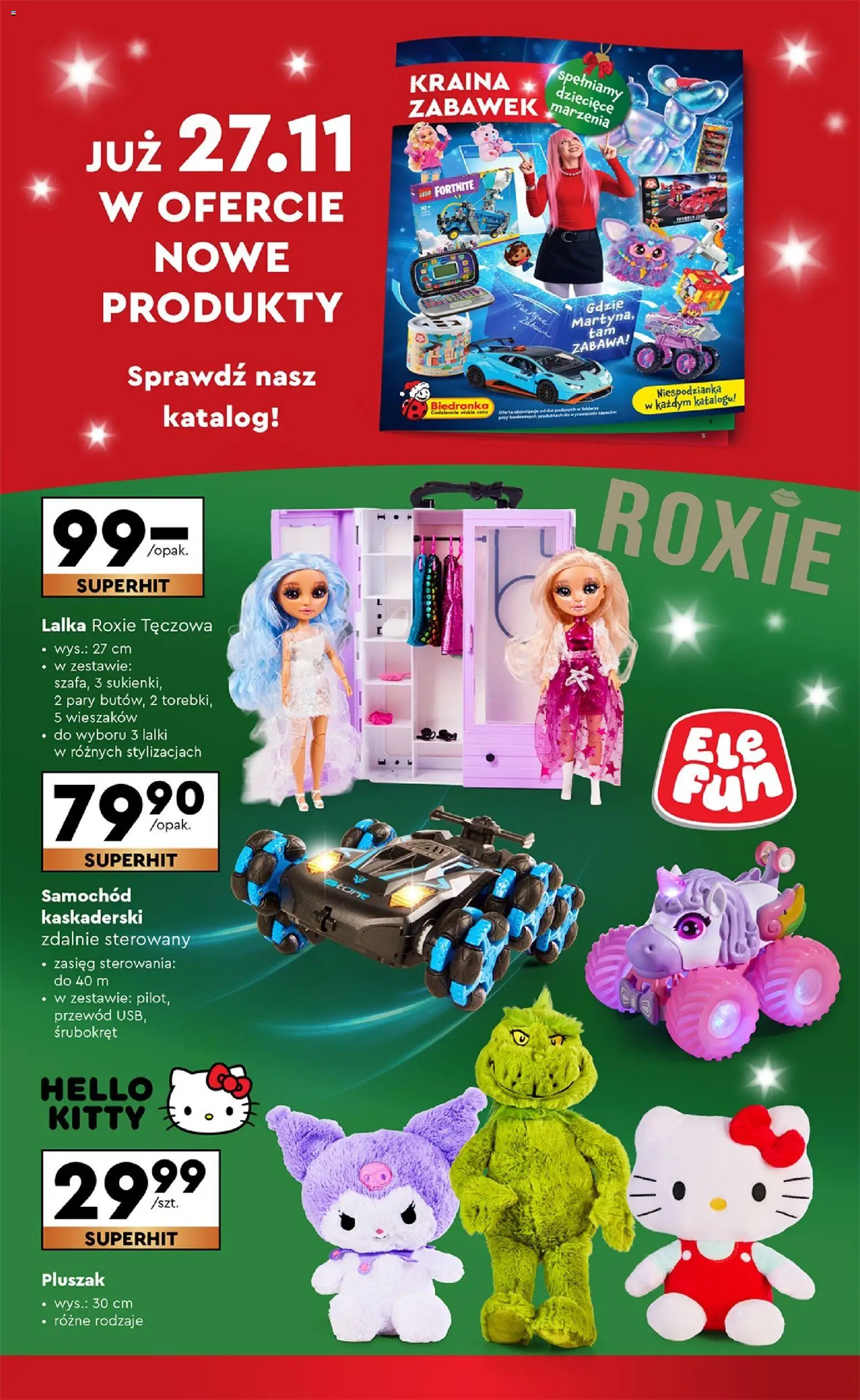 Biedronka gazetka od 01.12.2025 | Strona: 86 | Produkty: Lalka
