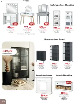 Pogląd oferty "Bodzio Katalog" - ważna od 01.10.2025 | Strona: 102 | Produkty: Komoda, Konsola, Witryna, Toaletka