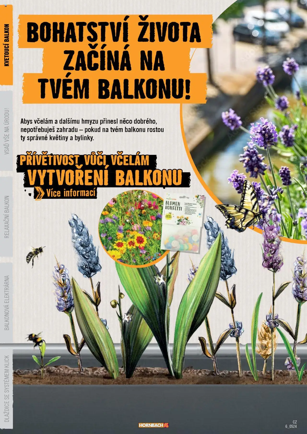 HORNBACH leták - Balkón od 13.08.2025 | Strana: 6 | Produkty: Květiny