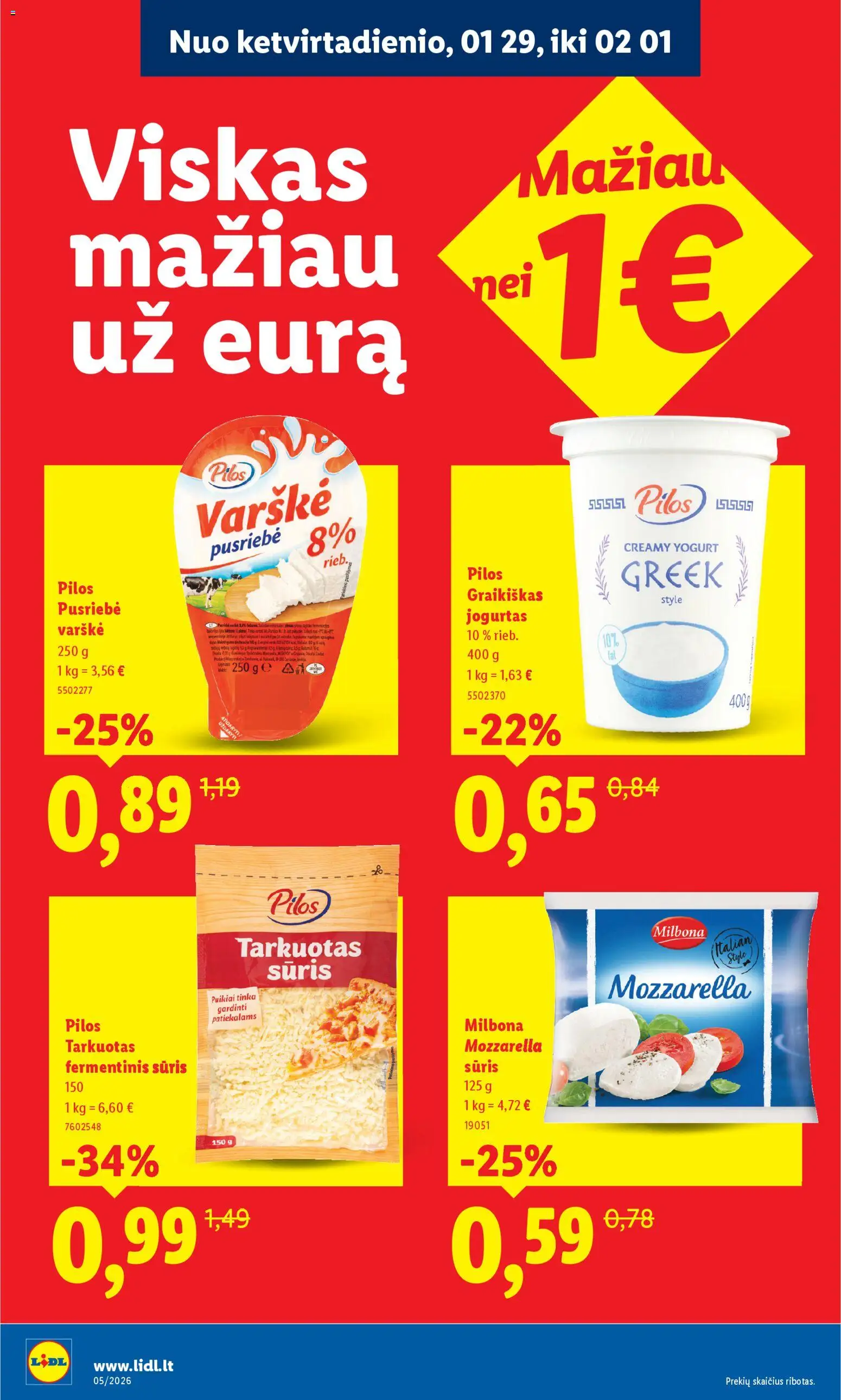 LIDL akcijos nuo 26.01.2026 | Puslapis: 2