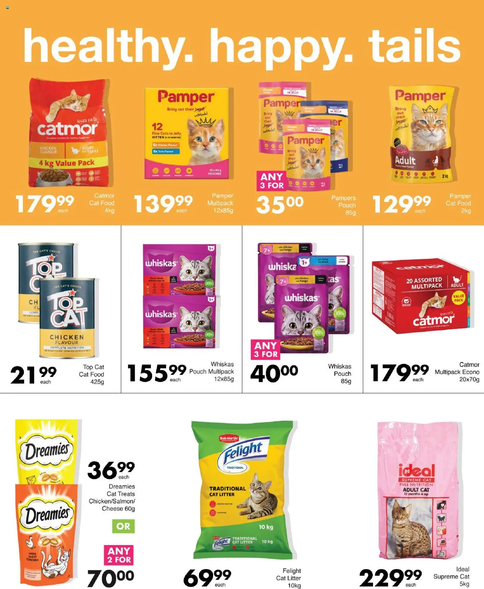 New Save catalogue – valid from 15.01.2026 | Page: 84 | Products: Tuna, Cheese, Chicken, Cat litter