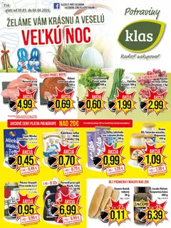 Klas leták platný od 30.03.2026
