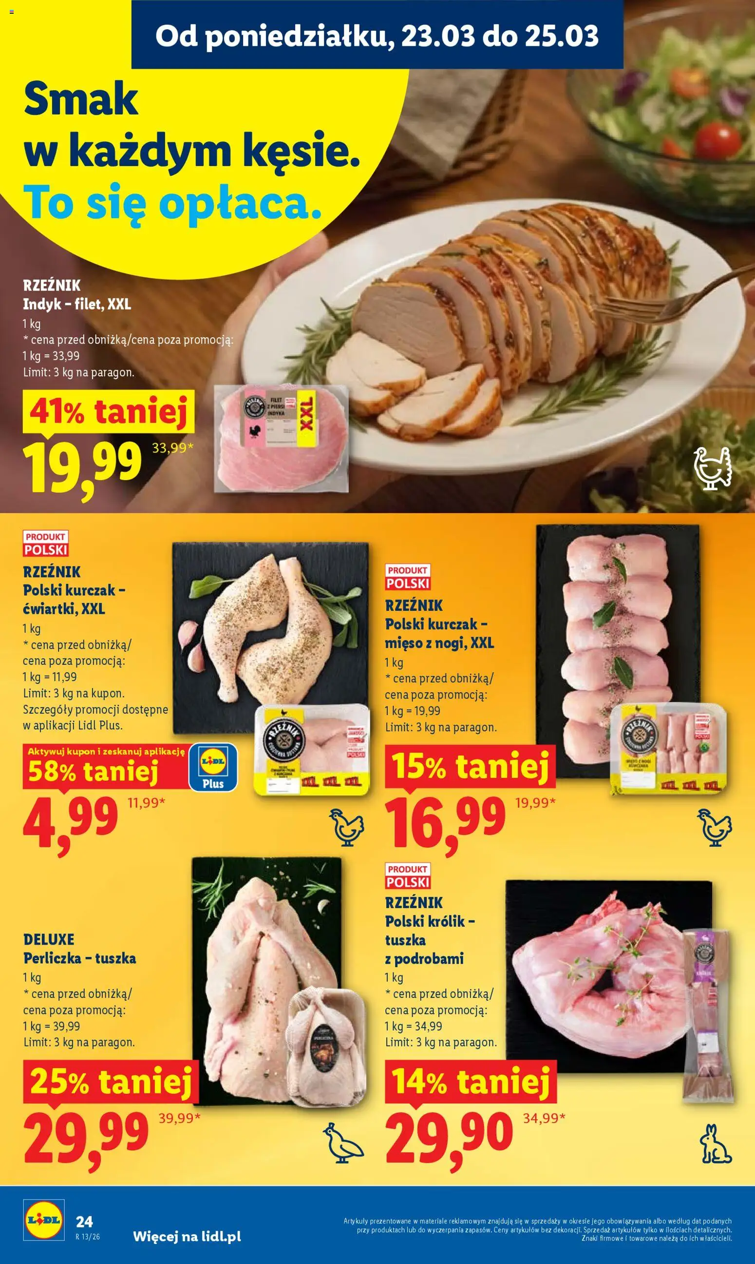 Lidl Polsko leták od 23.03.2026 | Strana: 24 | Produkty: Deluxe