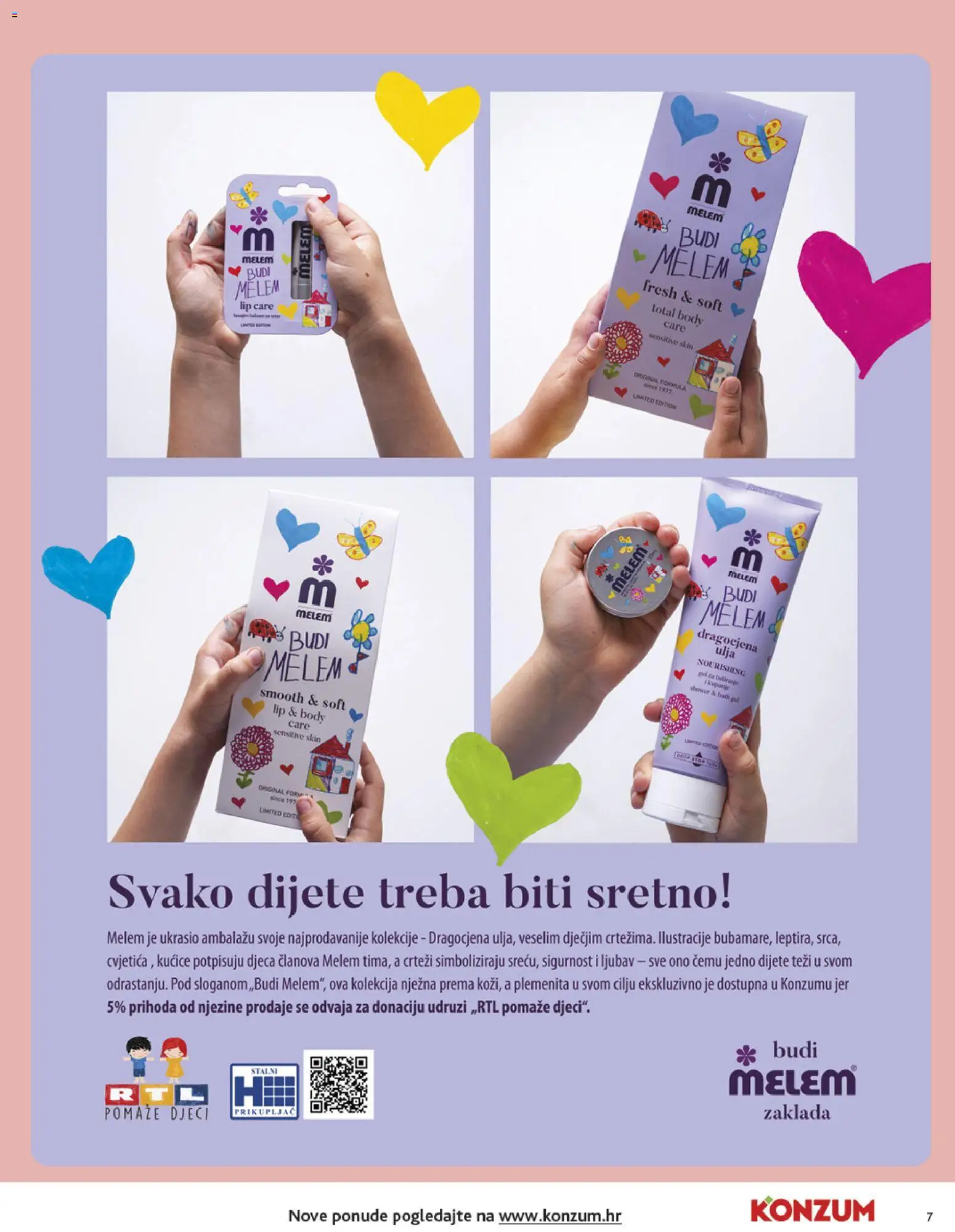 Konzum katalog | vrijedi od 04.11.2025 | Stranica: 7 | Proizvodi: Gel za tuširanje, Melem