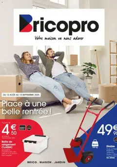 Brico PRO - Prévisualisation de Brico PRO catalogue valide à partir de 13.08.2025