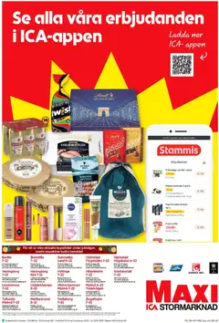 ICA Maxi - Malmö - Förhandsvisning av reklamblad från butik ICA Maxi aktuell från 15.12.2025 | Sida: 16 | Produkter: Kalkon, Papper, Spel, Spis