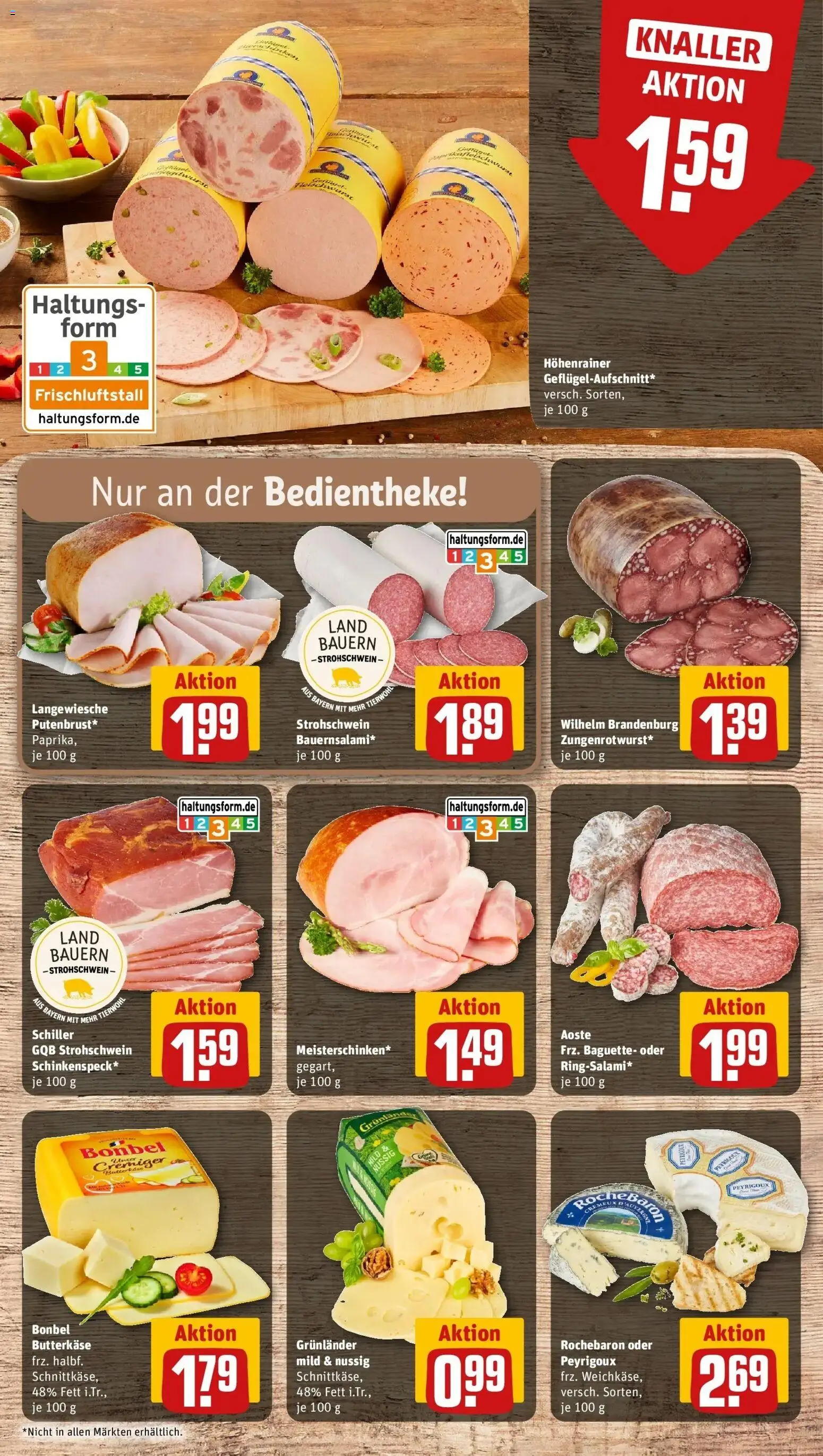 Rewe prospekt Beilngries	 – gültig ab 09.02.2026 | Seite: 15 | Produkte: Butter, Baguette, Grunlander, Salami