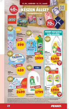 DELMA MARGARIN*, 2-féle, 450 g + 50 g - amely érvényes a következő dátumtól: 06.11.2025 | Oldal: 23