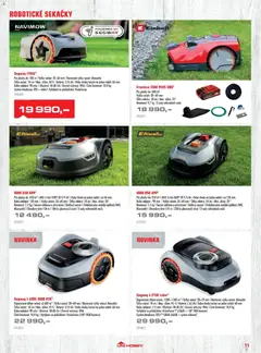 Náhled letáku Uni Hobby katalog - Zahradní technika 2026 od 13.03.2026 | Strana: 11 | Produkty: Kamera, Baterie