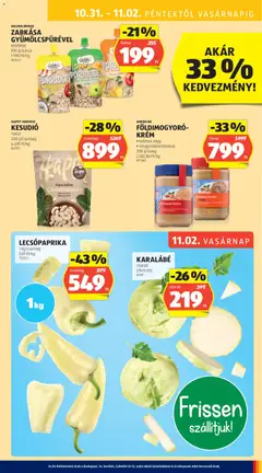 KARALÁBÉ, /darab - amely érvényes a következő dátumtól: 30.10.2025 | Oldal: 33