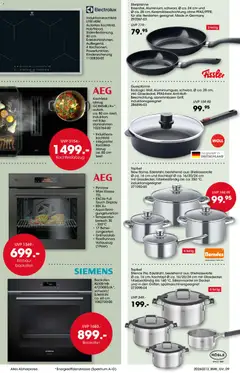 Möbel Martin Prospekt 	 ab 13.03.2026 gültig | Seite: 9 | Produkte: Siemens, AEG, Kochfeld, Backofen