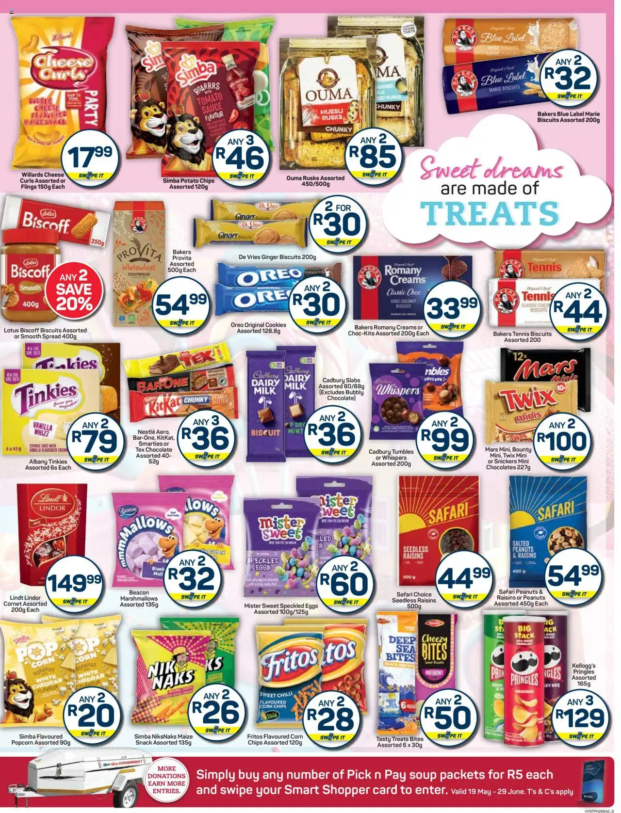 Pick n Pay Inland provinces - Hyper Birthday Specials │ valid from 23.06.2025 | Page: 9 | Products: Eggs, Rusks, Peanuts, Sauce