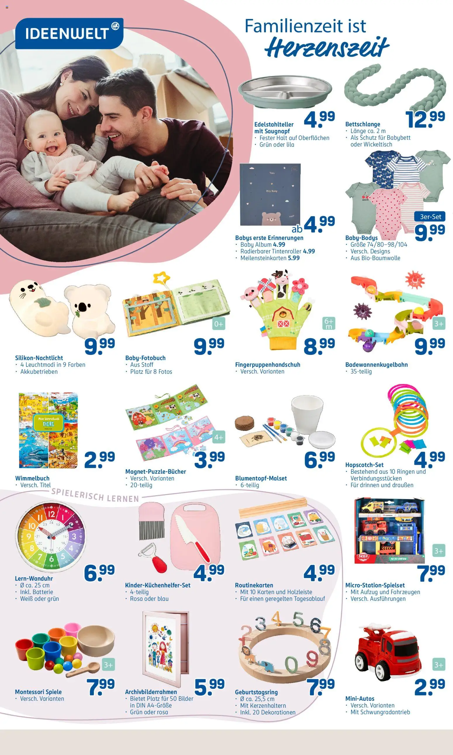 Rossmann Prospekt 	 – gültig ab 27.04.2026 | Seite: 2 | Produkte: Babybett, Wickeltisch, Batterie, Bilder