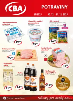 Náhled letáku CBA leták od 10.12.2025