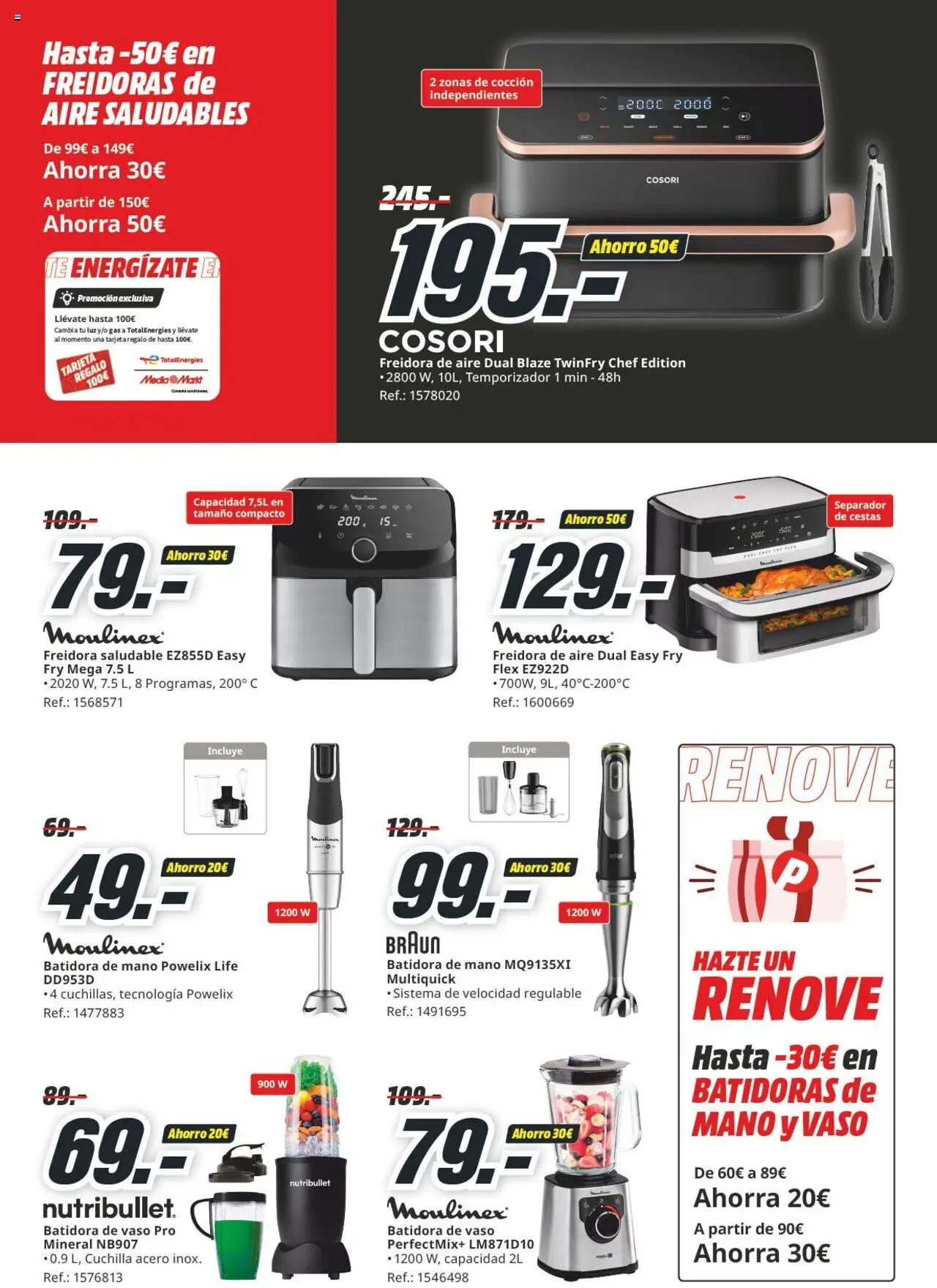 Media Markt folleto │ válido desde el 16.10.2025 | Página: 29 | Productos: Batidora, Freidora