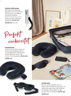 Tchibo aktionen Reisen leicht gemacht ab 28.04.2026 gültig | Seite: 10 | Produkte: Maske, Gewicht