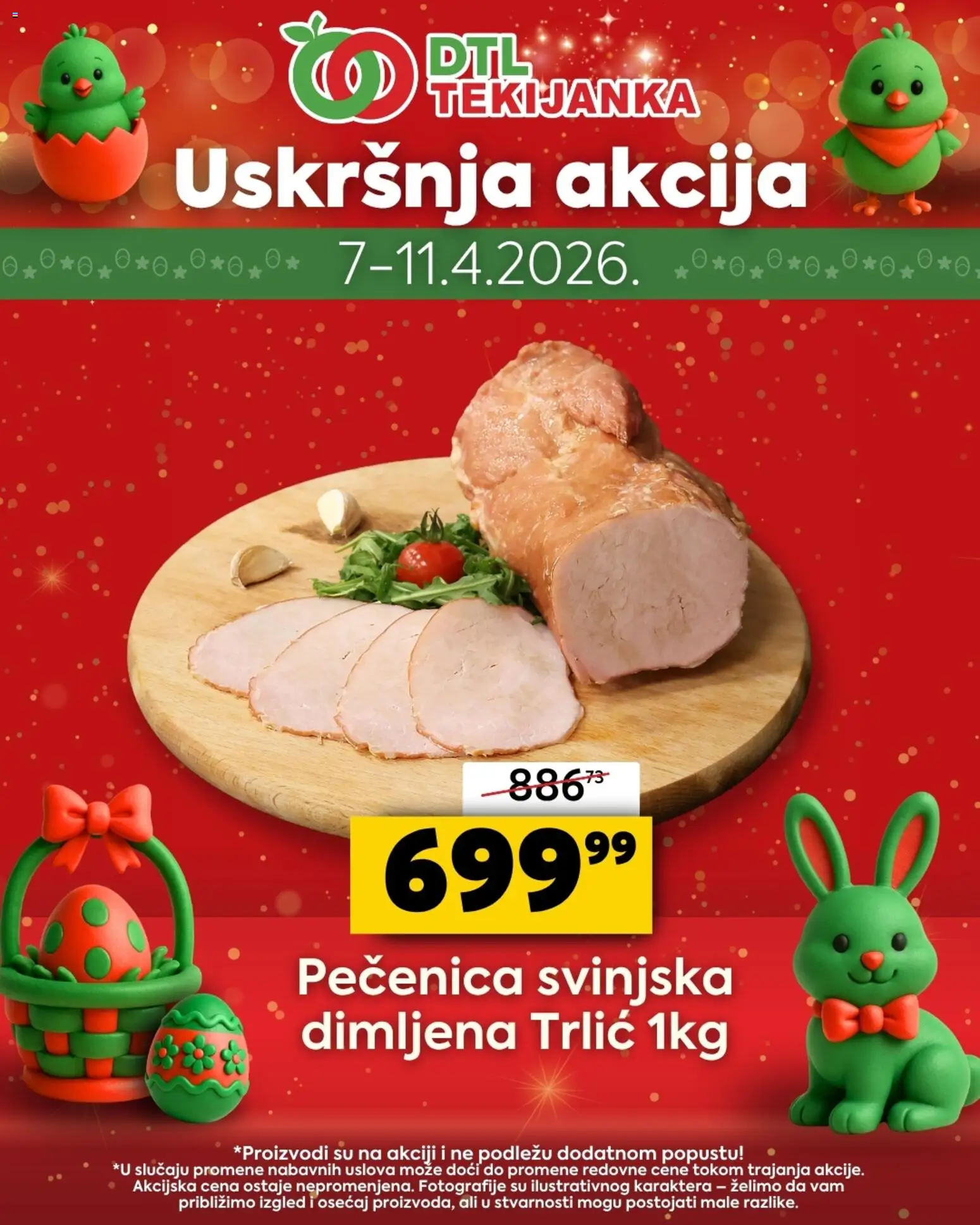 Tekijanka katalog - važi od 07.04.2026 | Strana: 8 | Proizvode: Pečenica