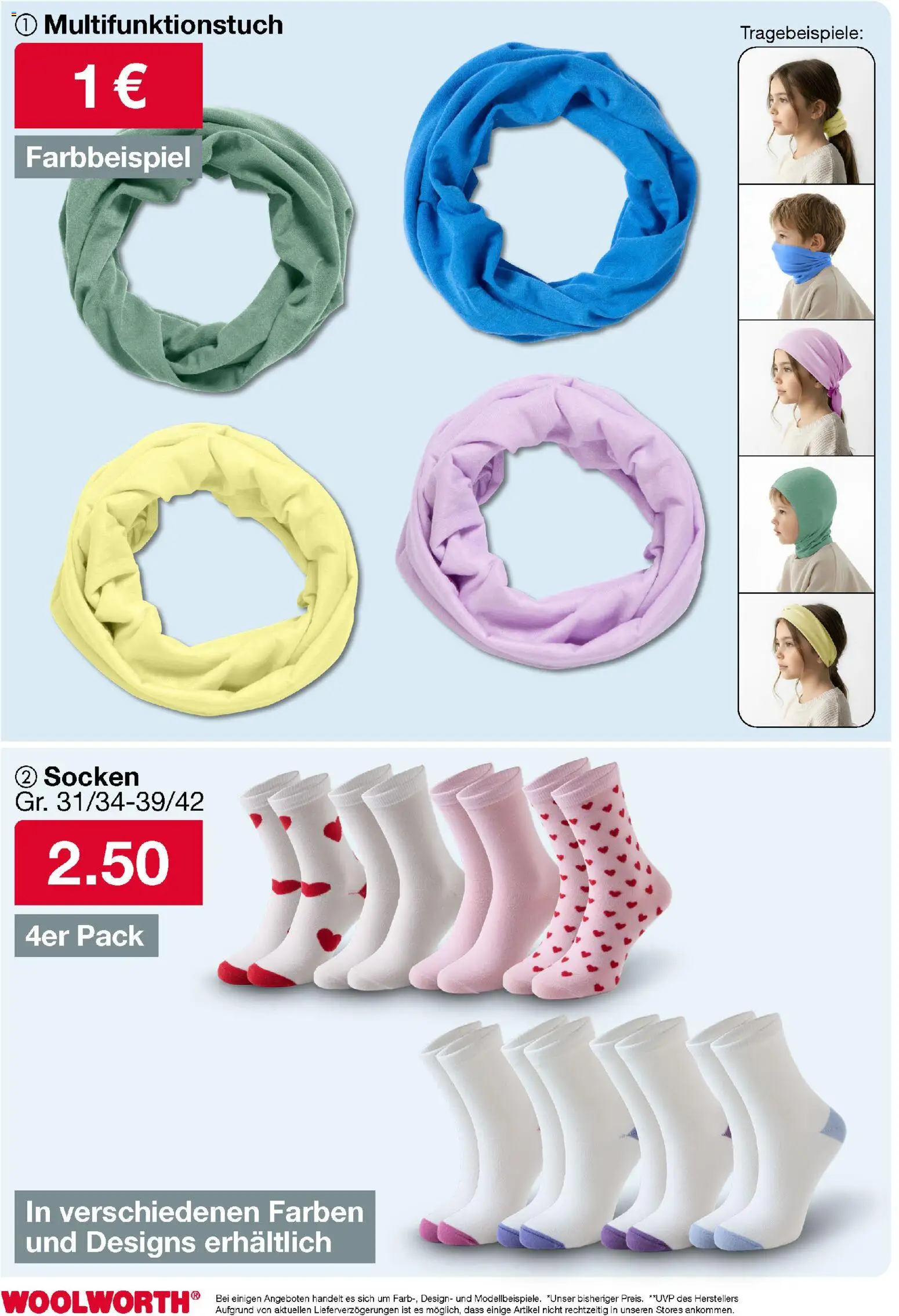 Woolworth Prospekt 	 – gültig ab 28.11.2025 | Seite: 10 | Produkte: Socken