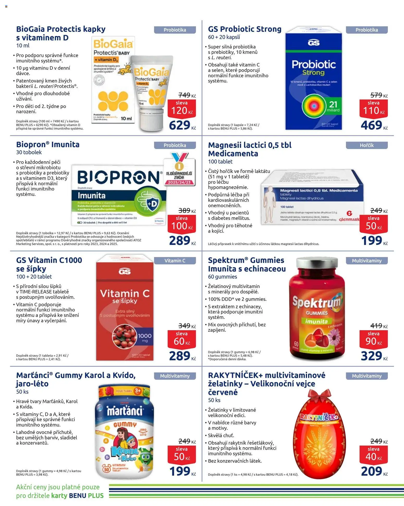 Benu leták od 01.03.2026 | Strana: 16 | Produkty: Minerály, Vitamíny, Vitamin D, Barvy