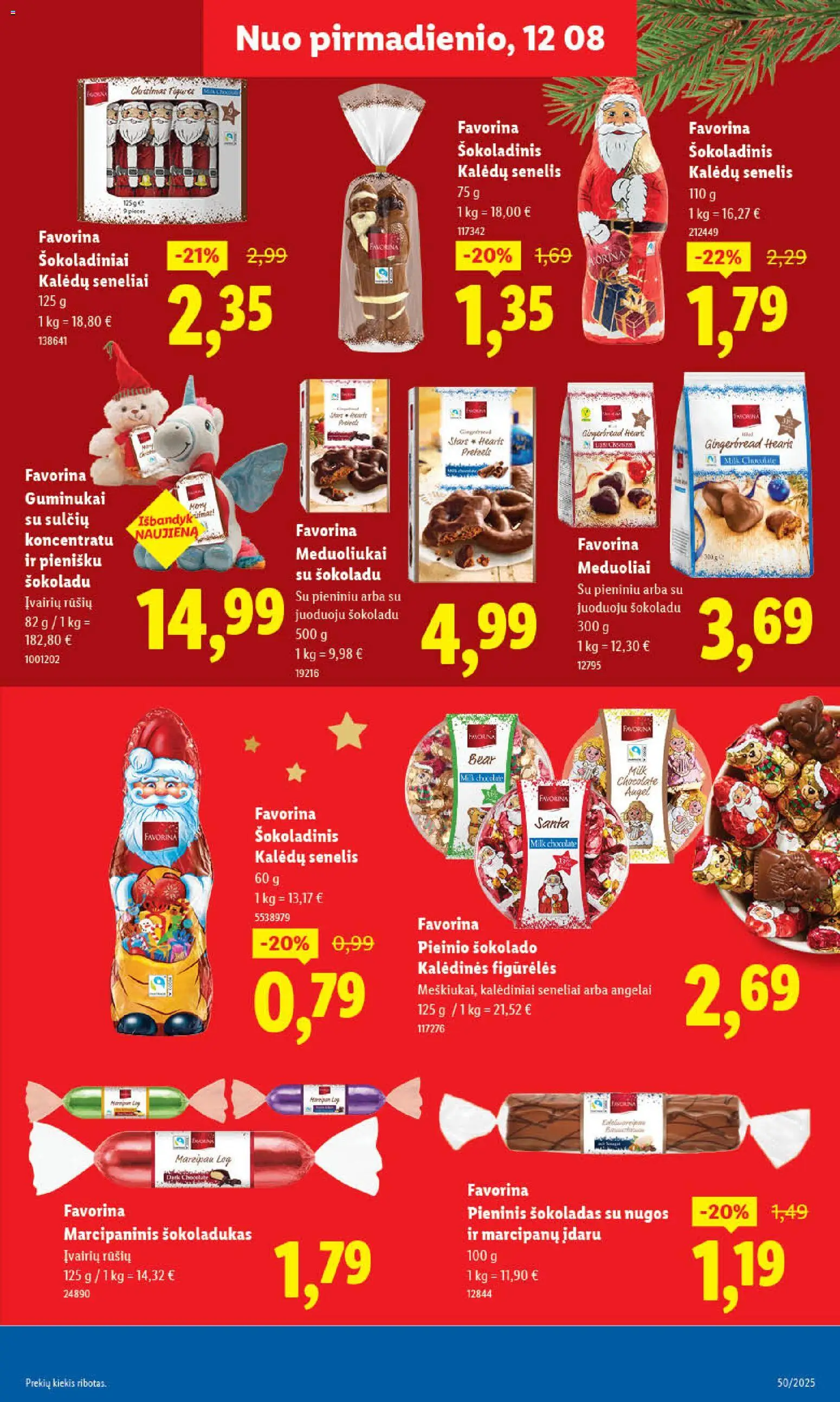LIDL akcijos nuo 11.12.2025 | Puslapis: 23 | Prekių: Šokoladas, Guminukai