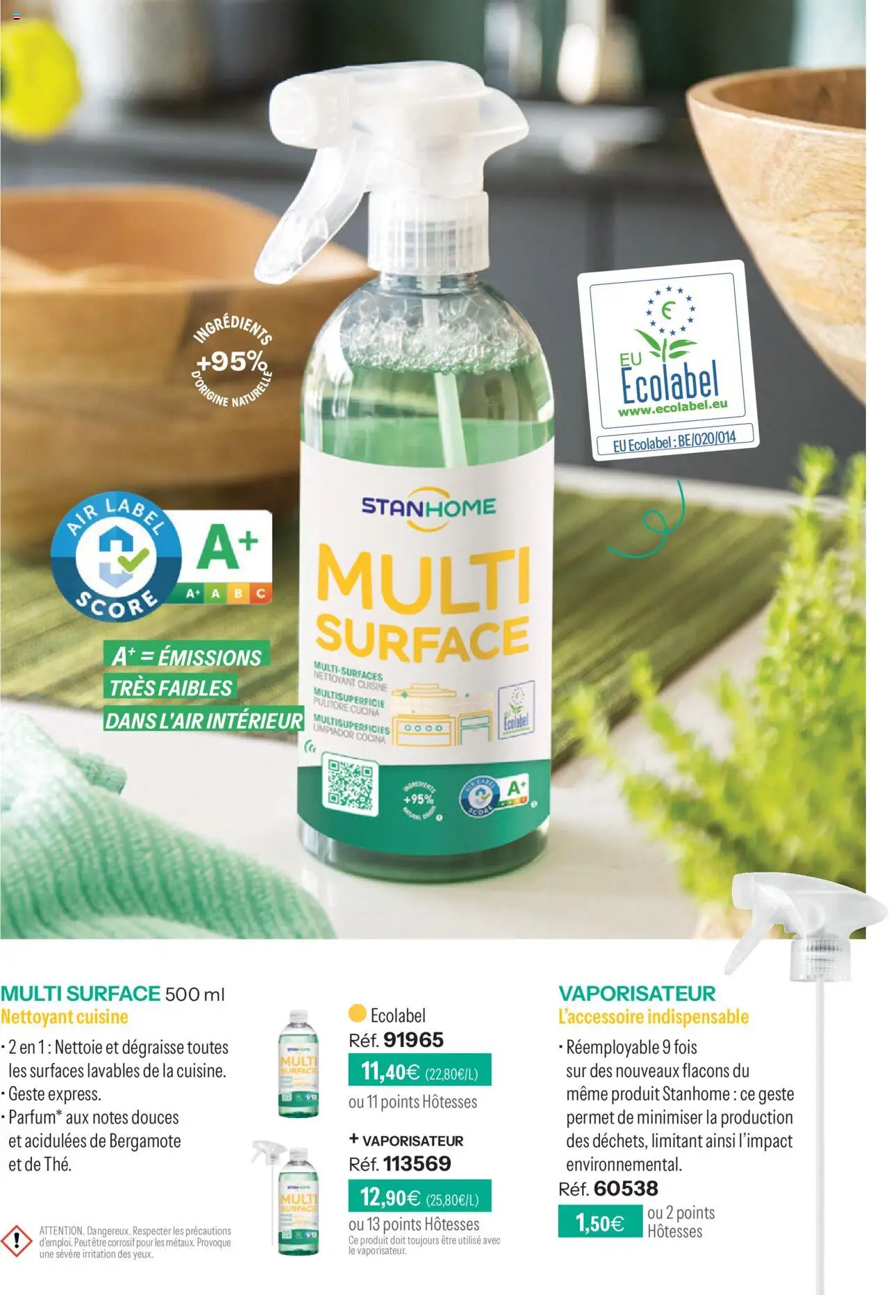 {H1} | Page: 9 | Produits: Bergamote, Vaporisateur