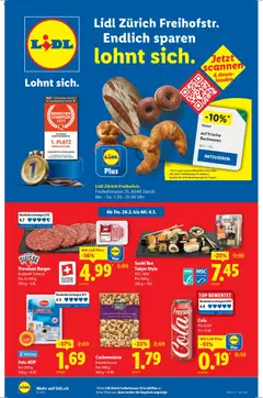 Lidl Aktionen Neueröffnung Zürich ab 26.02.2026 gültig